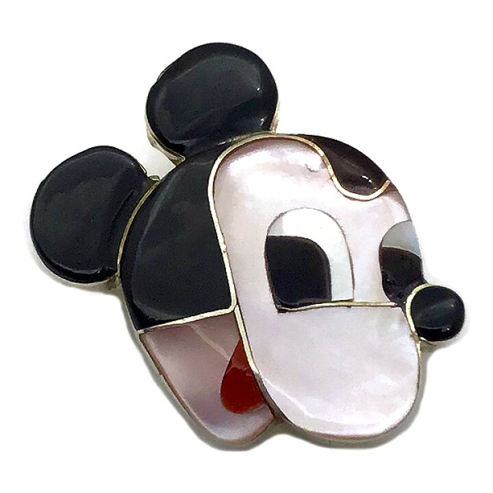 楽天市場】Paula Leekity Brooch Pendant top Mickey Mouse（ポーラ 