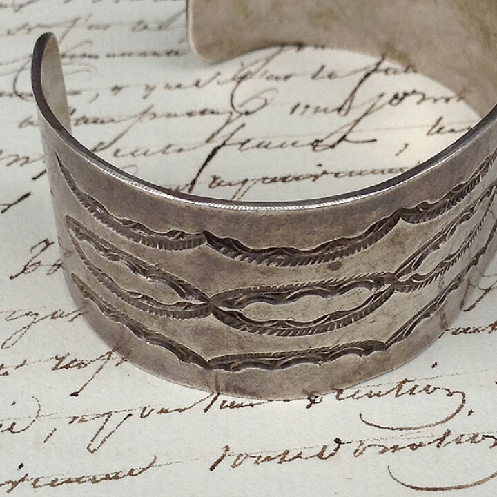 楽天市場】Stamped Ingot Silver Bracelet（スタンプ インゴット  