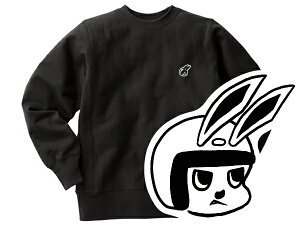 Reverse Weave TYPE CHECKER RABBIT SWEAT�i���o�[�X�E�B�[�u�^�C�v�`�F�b�J�[���r�b�g�X�E�F�b�g�jBLACK �� �u���b�N ���r�b�g�X�N�[�^�[ �W�����I �W�����I �W�����m �X�N�[�s�[ vespa lambretta piaggio ����