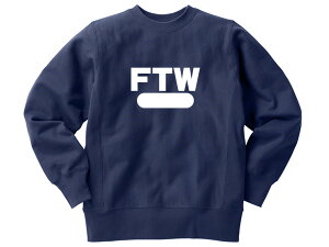 Reverse Weave TYPE FTW SWEAT�i���o�[�X�E�B�[�u�X�E�F�b�g�jNAVY �l�C�r�[ �� �u���[ �g���[�i�[ foever two wheels �J���b�W�v�����g �J���b�W���S ��w �A�����J�� usa �A���J�W �Ò� �w�r�[�E�F�C�g �N