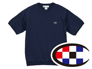 C WAPPEN SWEAT S/S�i�X�E�F�b�g�����jNAVY �� �l�C�r�[ �� �u���[ �����X�E�F�b�g�V���c �����g���[�i�[ �����b�y�� �����|�C���g �����^�O ���B���e�[�W �Ò� �g���C�A���t triumph �p�� �p���� bsa 