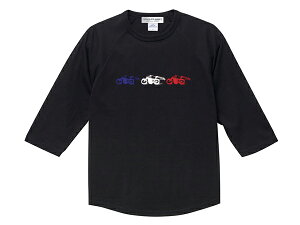 3�X�s�[�h�A�f�B�N�g Raglan 3/4 Sleeves T-shirt�i3SPEED ADDICT���O����3/4�X���[�uT�V���c�jBLACK �� ������ �A���J�W bonneville salt flats �{���l�r�� �X�s�[�h�E�F�C �h���b�O���[�X indian motocycle ���E�ő�