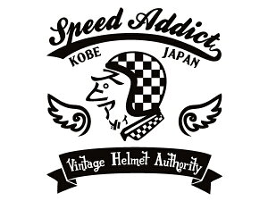 Vintage Helmet Authority T-shirt(ビンテージヘルメットオーソリティTシャツ)WHITE 装飾用スモールジェットヘルメットshoeiショウエイaraiアライ立花タチバナshmsimpsonシンプソンmomo designモモデザイン