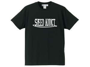 SPEED ADDICT KUSTOM LOGO �t���b�L�[�v�����g T-shirt�i�X�s�[�h�A�f�B�N�g�J�X�^�����ST�V���c�jBLACK ��hot rod�z�b�g���b�hvon dutch���H���_�b�`ed roth�G�h���Xrat fink���b�g�t�B���N�s���X�g���C�v��
