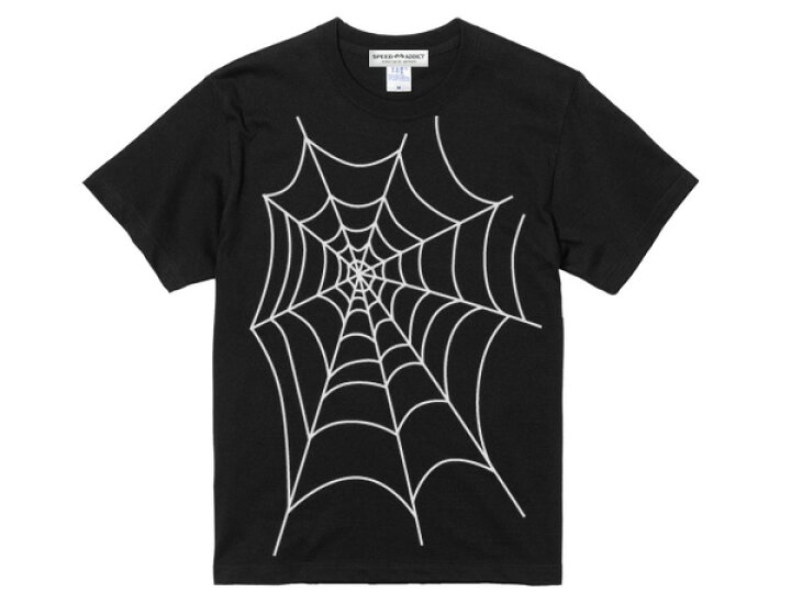 楽天市場】SPIDERWEB T-shirt（スパイダーウェブTシャツ）BLACK 黒クモ 
