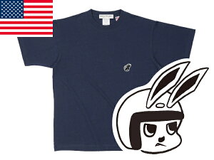 USA�R�b�g�� SUPER HEAVY WEIGHT CHECKER RABBIT T-shirt�i�X�[�p�[�w���B�[�E�F�C�g�`�F�b�J�[���r�b�gT�V���c�jNAVY �� �l�C�r�[ �A�����J�� ���� ������ ��v �h�J���b�y�� �x�m�d�H �X�[�p�[�t���[ s301