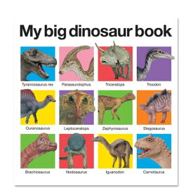 【洋書】マイビック ダイナソー ブック [ロジャー・プリディ] My Big Dinosaur Book [Roger Priddy] 絵本 恐竜