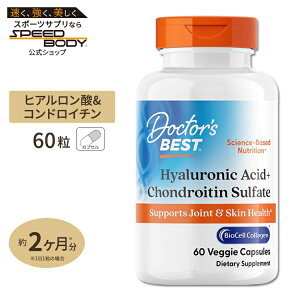 qA_ RhC`ioCIZR[Qj60 Doctor's BESTihN^[YxXgjBest Hyaluronic Acid with Chondroitin Sulfate 60caps