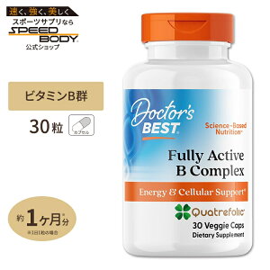 yő1400~OFFN[|z^ r^~B RvbNX 30 Doctor's BESTihN^[YxXgjFully Active B Complex 30vcaps