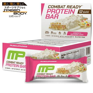 yő1400~OFFN[|z}bXt@[ Robg X|[c veCo[ RtFbeBo[Xf[P[L 12{ Bar: MusclePharm: Combat: Confetti Birthday (12) y񂹏izy