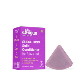 エティーク スムージング 固形コンディショナーバー くせ毛・広がりが気になる髪用 60g Ethique Smoothing Solid Conditioner Bar for Frizzy Hair 2.1 OUNCE 【お取り寄せ商品】