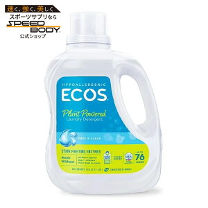 �G�R�X �A�[�X�t�����h���[ �t���[���N���A �y�f�z�� �����h���[�f�^�[�W�F���g 2070mL ECOS Earth Friendly Products Free & Clear with Enzymes Laundry Detergent 70 fl. oz. �y�����񂹏��i�z