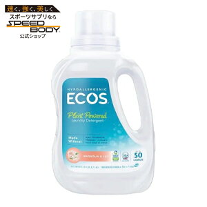 �G�R�X �A�[�X�t�����h���[ �}�O�m���A�������[ ��h�� ����p��� 1480mL ECOS Earth Friendly Products Magnolia & Lily Hypoallergenic Laundry Detergent 50 fl. oz. �y�����񂹏��i�z