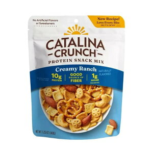 �J�^���i�N�����` �N���[�~�[�����` �v���e�C���X�i�b�N�~�b�N�X 149g Catalina Crunch Creamy Ranch Protein Snack Mix 5.25 oz. �y�����񂹏��i�z