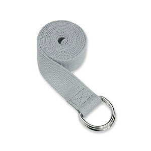 yő1400~OFFN[|zK Xgbv 6ft OC GAIAM (KCA) Yoga Strap 6ft gray