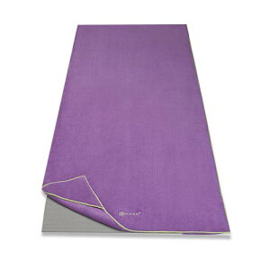 【最大1400円OFFクーポン】GAIAM ステイプット ヨガマット タオル パープル ガイアムヨガ yoga フィットネス 柔軟 タオル マット Stay Put Yoga Mats Towel Purple
