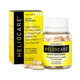 ヘリオケア ポリポディウム・ロイコトモスエキス 240mg 60粒 Heliocare Skin Care Dietary Supplement