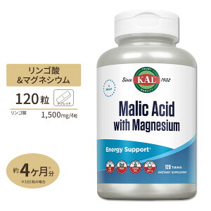 リンゴ酸&マグネシウム120粒KAL