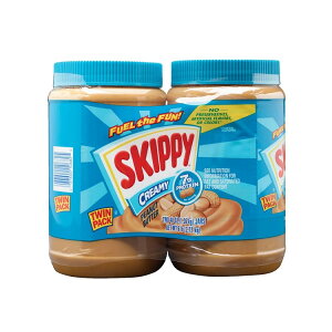 �y�A�����J�R�X�g�R�i�z�X�L�b�s�[ �s�[�i�b�c�o�^�[ �N���[�~�[ ��1360g 2 ���� Skippy Peanut Butter, Creamy, 48 oz, 2-count�y�����񂹏��i�z�y���킹�Ĕ��������z