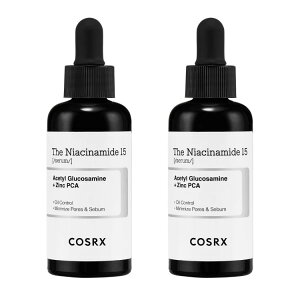 �y�A�����J�R�X�g�R�i�zCOSRX �i�C�A�V���A�~�h 15 �Z�����A��29ml�A2 �p�b�N COSRX The Niacinamide 15 Serum, 1.01 fl oz, 2-pack�y�����񂹏��i�z�y���킹�Ĕ��������z