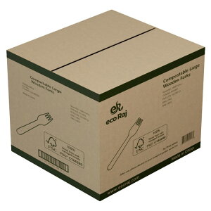 �y�A�����J�R�X�g�R�i�zEco Raj �͔쉻�\�Ȗؐ��t�H�[�N�A1,000 �{���� Eco Raj Compostable Wooden Fork, 1,000-count �y�����񂹏��i�z�y���킹�Ĕ��������z