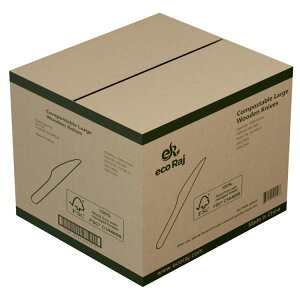 �y�A�����J�R�X�g�R�i�zEco Raj �͔쉻�\�Ȗؐ��i�C�t�A1,000 ���� Eco Raj Compostable Wooden Knife, 1,000-count �y�����񂹏��i�z�y���킹�Ĕ��������z