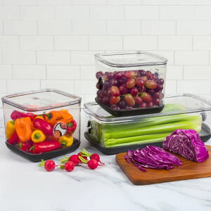�y�A�����J�R�X�g�R�i�zProKeeper+ �t���b�V�� �v���_�N�g �L�[�p�[ 3 �Z�b�g ProKeeper+ Fresh Produce Keeper, Set of 3 �y�����񂹏��i�z�y���킹�Ĕ��������z