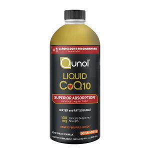 �y�A�����J�R�X�g�R�i�z�N�m�[�� �t�� CoQ10 100 mg�A��899ml Qunol Liquid CoQ10 100 mg., 30.4 Fluid Ounces�y�����񂹏��i�z�y���킹�Ĕ��������z