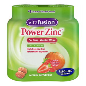 �y�A�����J�R�X�g�R�i�z�r�^�t���[�W���� �p���[�W���N 15 mg�A�O�~ 180 �� vitafusion Power Zinc 15 mg, 180 Gummies�y�����񂹏��i�z�y���킹�Ĕ��������z