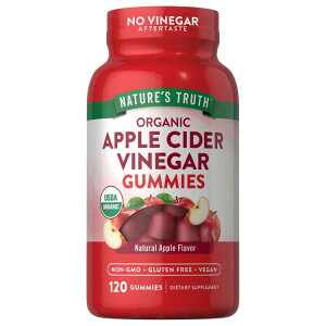 �y�A�����J�R�X�g�R�i�z�l�C�`���[�Y�g�D���[�X USDA�I�[�K�j�b�N�A�b�v���T�C�_�[�r�l�K�[ 500 mg�A�O�~ 120 �� Nature's Truth USDA Organic Apple Cider Vinegar 500 mg., 120 Gummies�y�����񂹏��i�z�y����