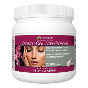 �y�A�����J�R�X�g�R�i�z�g�D���l�C�`���[ �x���\�� �R���[�Q�� �p�E�_�[ 2,500 mg trunature Verisol Collagen Powder 2,500 mg., 10.58 Ounces�y�����񂹏��i�z�y���킹�Ĕ��������z