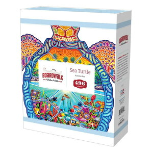 �{�[�h�E�H�[�N ��^�ؐ��p�Y�� �E�~�K�� Boardwalk Jumbo Wooden Puzzle Sea Turtle �y�����񂹏��i�z
