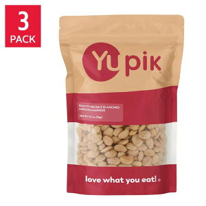 ���s�b�N ���[�X�g �}���R�i�A�[�����h �V�[�\���g 2.2�|���h��1kg 3�Z�b�g Yupik Roasted Sea Salt Blanched Marcona Almonds, 2.2 lbs, 3-pack �y�����񂹏��i�z