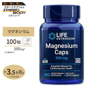 }OlVE 500mg 100 JvZ 1`3 Life Extension (CtGNXeV)MAGNESIUM 500 MG 100 VEGETARIAN CAPSULES