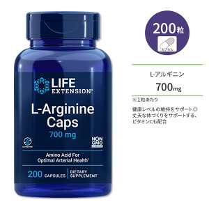 ���C�t �G�N�X�e���V���� L-�A���M�j���J�v�Z�� 700mg 200�� �x�W�J�v�Z�� Life Extension L-Arginine Caps 700 mg 200 capsules �r�^�~��C�y�����񂹏��i�z�y���킹�Ĕ��������z
