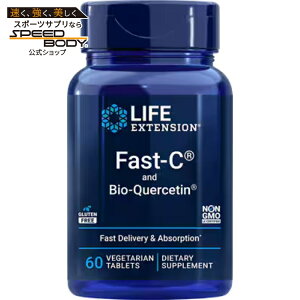 ���C�t�G�N�X�e���V���� �t�@�X�gC & �o�C�I�P���Z�`�� Life Extension Fast-C and Bio-Quercetin 60 vegetarian tablets�y�����񂹏��i�z�y���킹�Ĕ��������z