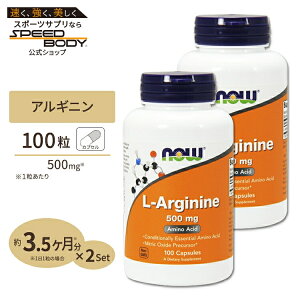 L-�A���M�j�� 500mg 100�� NOW Foods(�i�E�t�[�Y) [2�Z�b�g]
