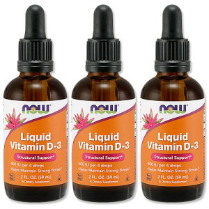 yő1200~OFFN[|zr^~D3 400IU Lbh 59ml NOW Foods(iEt[Y) [3Zbg]Liquid Vitamin D-3 - 2 oz