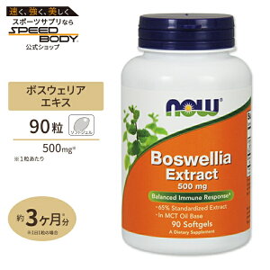 �{�X�E�F���A�G�L�X�i�{�X�E�F���A�Z���[�^�j 500mg 90�� NOW Foods(�i�E�t�[�Y)Boswellia Extract 500mg 90sg