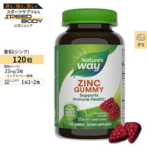 yő1400~OFFN[|zlC`[YEFC O~ 11mg ~bNXx[ 120 Nature's Way Zinc Gummies Gummy Ages 9+ Mixd-Berry Flavored WN K{~l fBtFXT|[g