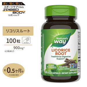 yő1400~OFFN[|zlC`[YEFC RX[g (Ñ) 900mg (2) JvZ 100 Nature's Way Licorice root
