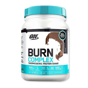 バーンコンプレックスサーモジェニックプロテインシェイクリッチチョコレート風味30回分150gOptimumNutrition(オプティマムニュートリション)カフェイン/カルニチン/カテキン/カイエン/ナイアシン/ファットバーナー