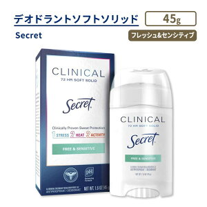 yő1400~OFFN[|zV[Nbg NjJ XgOX \tg\bh fIhg t[&ZVeBu 45g (1.6oz) Secret Clinical Strength Soft Solid Deodorant pHoX u₩ 