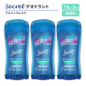 yő1400~OFFN[|z[3Zbg]V[Nbg AEgXg NAWF fIhg  73g (2.6oz) Secret Clear Gel Deodorant Unscented pHoX  LPA  ^ ֗