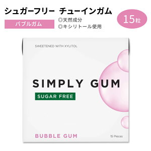yő1400~OFFN[|zVv[K VK[t[K `[CK ouK 15 SIMPLY GUM SUGAR FREE BUBBLE GUM LVg[ Â 