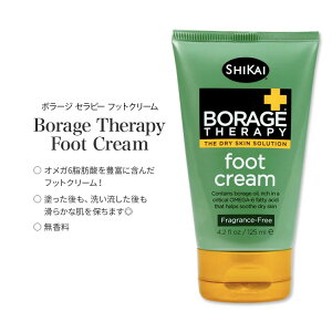 VJC {[WZs[ tbgN[  125ml (4.2floz) SHIKAI Borage Therapy Foot Cream tbgPA ێ 邨 炩