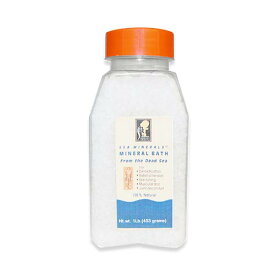 SEA MINERALS 死海のミネラルバスソルト 453g (1lb) シーミネラルズ すっきり ダイエット すべすべSEA MINERALS Mineral Bath from the dead sea 1lb 453g【お取り寄せ商品】
