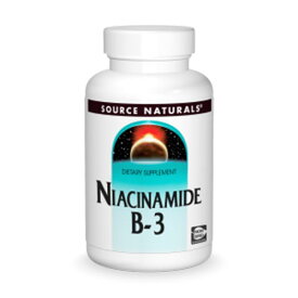 ソースナチュラルズ ナイアシンアミド 1500mg 100粒 Source Naturals Niacinamide B-3 1500mg 100tablets ナイアシン配合サプリメント