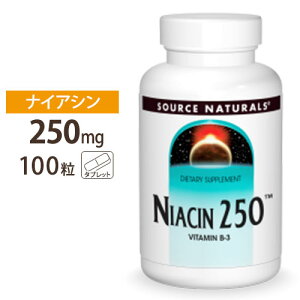 �\�[�X�i�`�������Y �i�C�A�V�� 250mg 100�� Source Naturals Niacin 250mg 100TabletsNiacin 250 100 tab�y�����񂹏��i�z�y���킹�Ĕ��������z