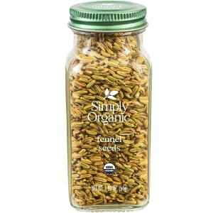 �V���v���[�I�[�K�j�b�N �t�F���l���V�[�h 54g Simply Organic Fennel Seed 1.90 oz. �y�����񂹏��i�z